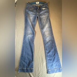 PAIGE Flare Women's Jeans in Light Blue